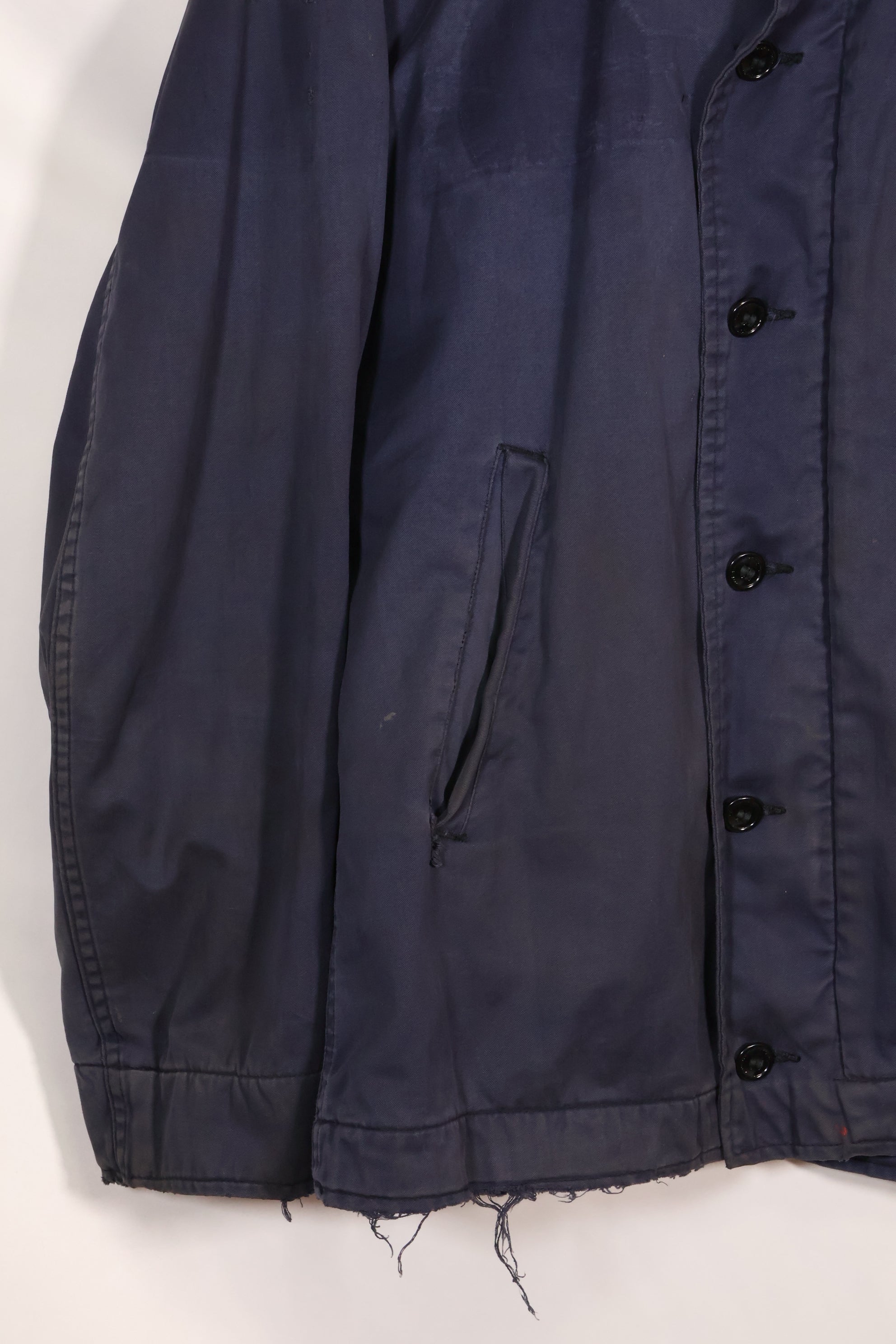 1968年契約　アメリカ海軍　対潜哨戒整備兵　デッキジャケット　ローカルメイドパッチ付　中古品