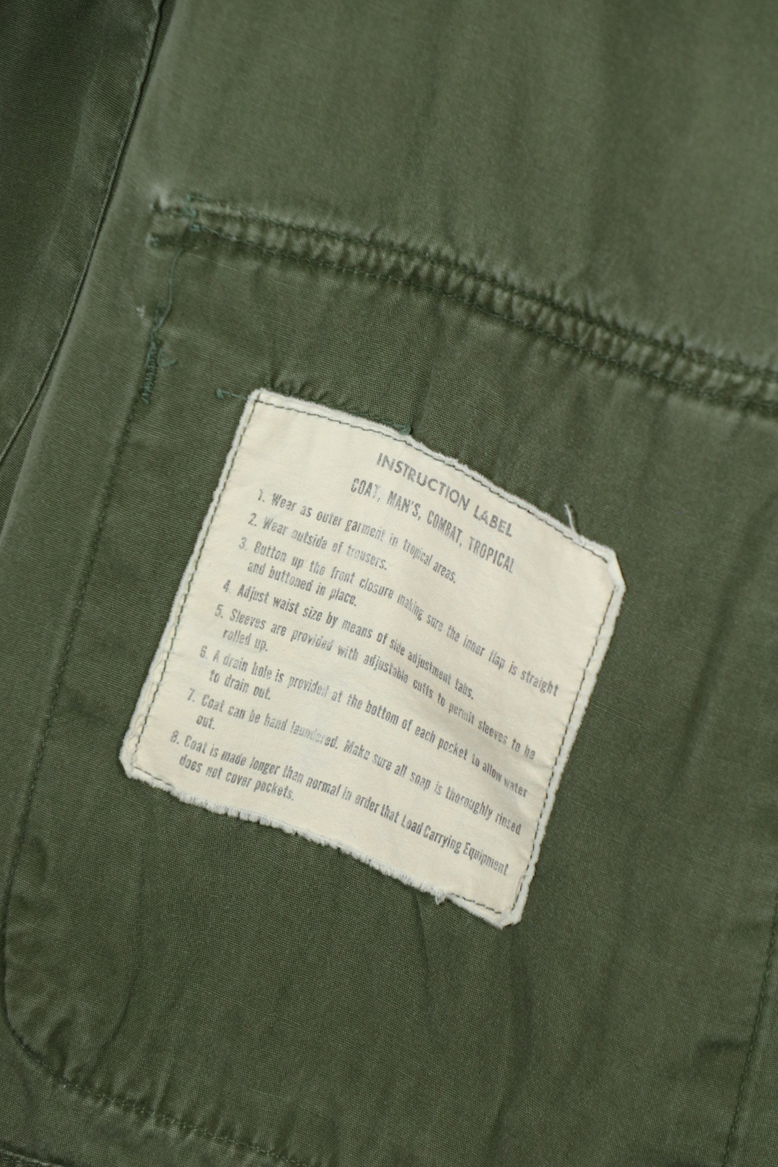 実物　2nd Model ジャングルファティーグ　ジャケット  サイズタグなし　中古品