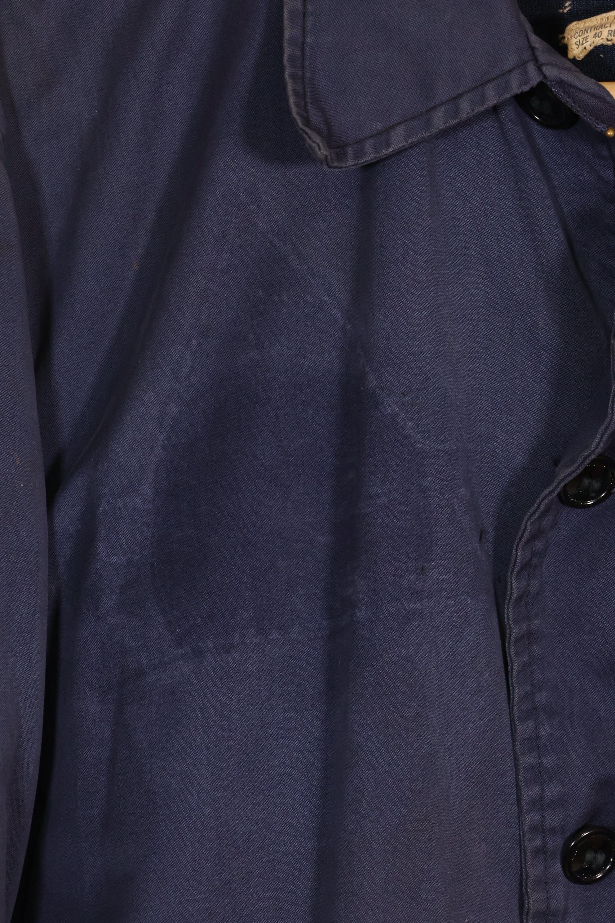 1968年契約　アメリカ海軍　対潜哨戒整備兵　デッキジャケット　ローカルメイドパッチ付　中古品