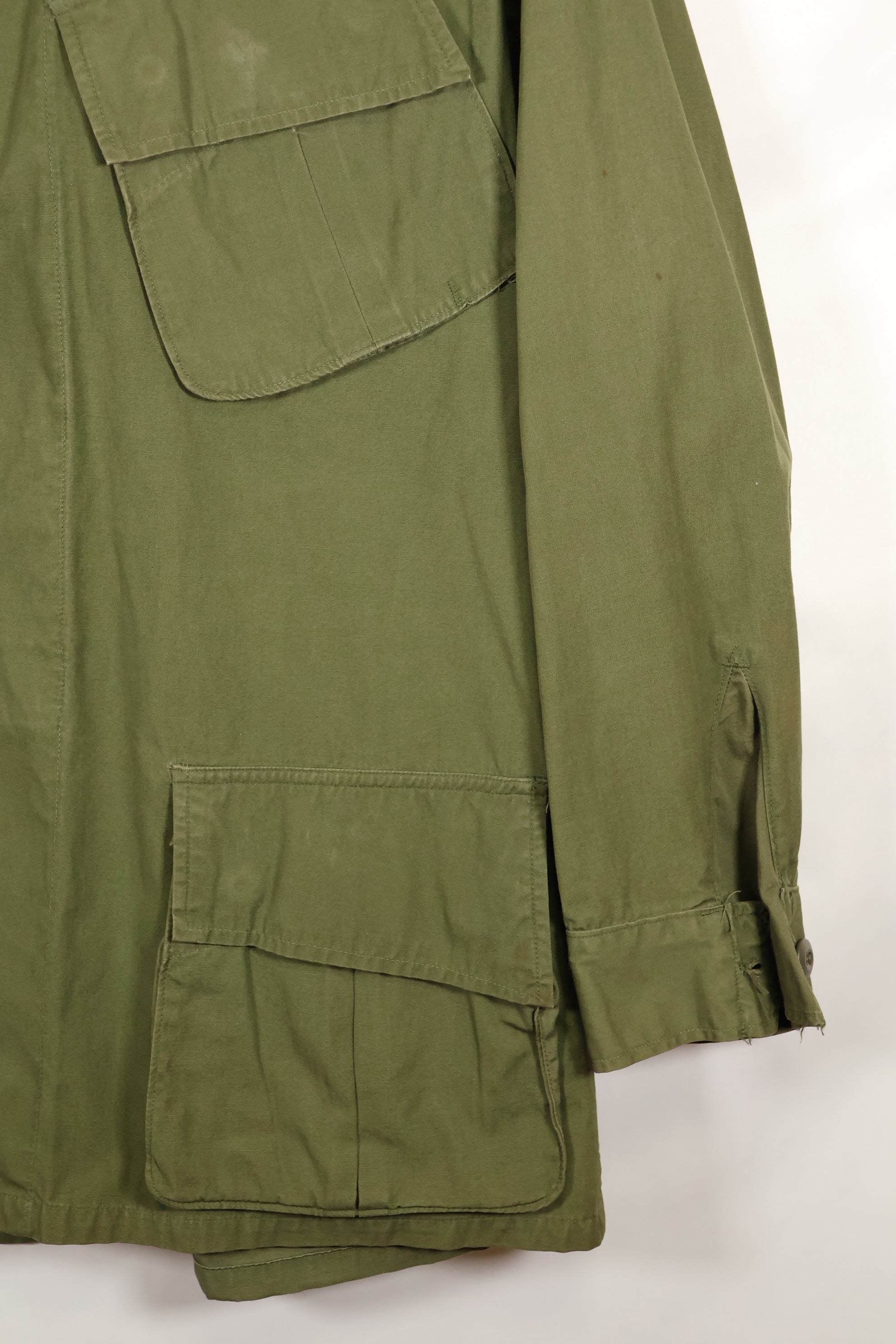 Circa 1967 M-R 3rd Model Jungle Fatigue Jacket, used.