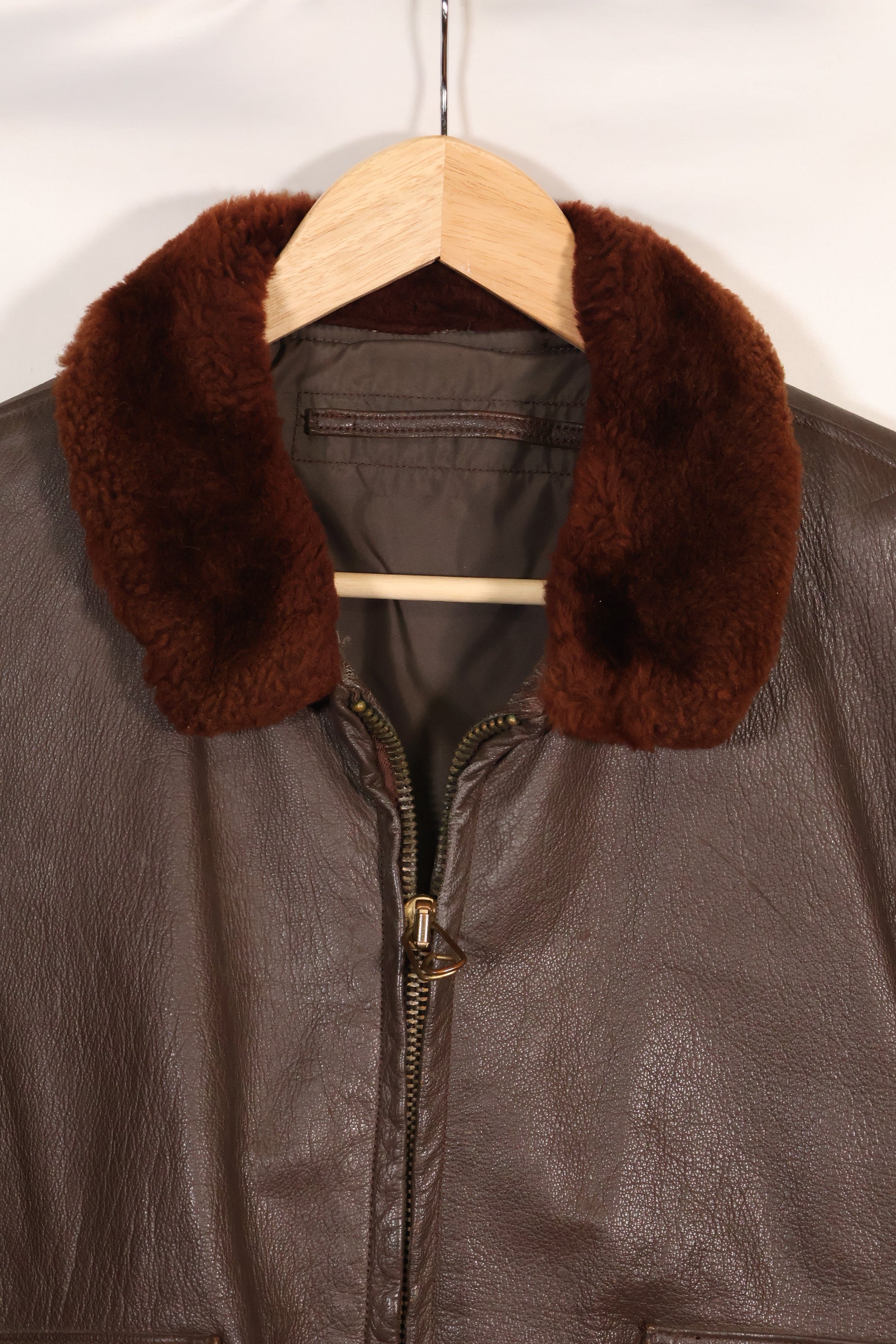 1950年代〜60年代ロット　アメリカ海軍　G-1　フライトジャケット　契約ラベルなし　中古品