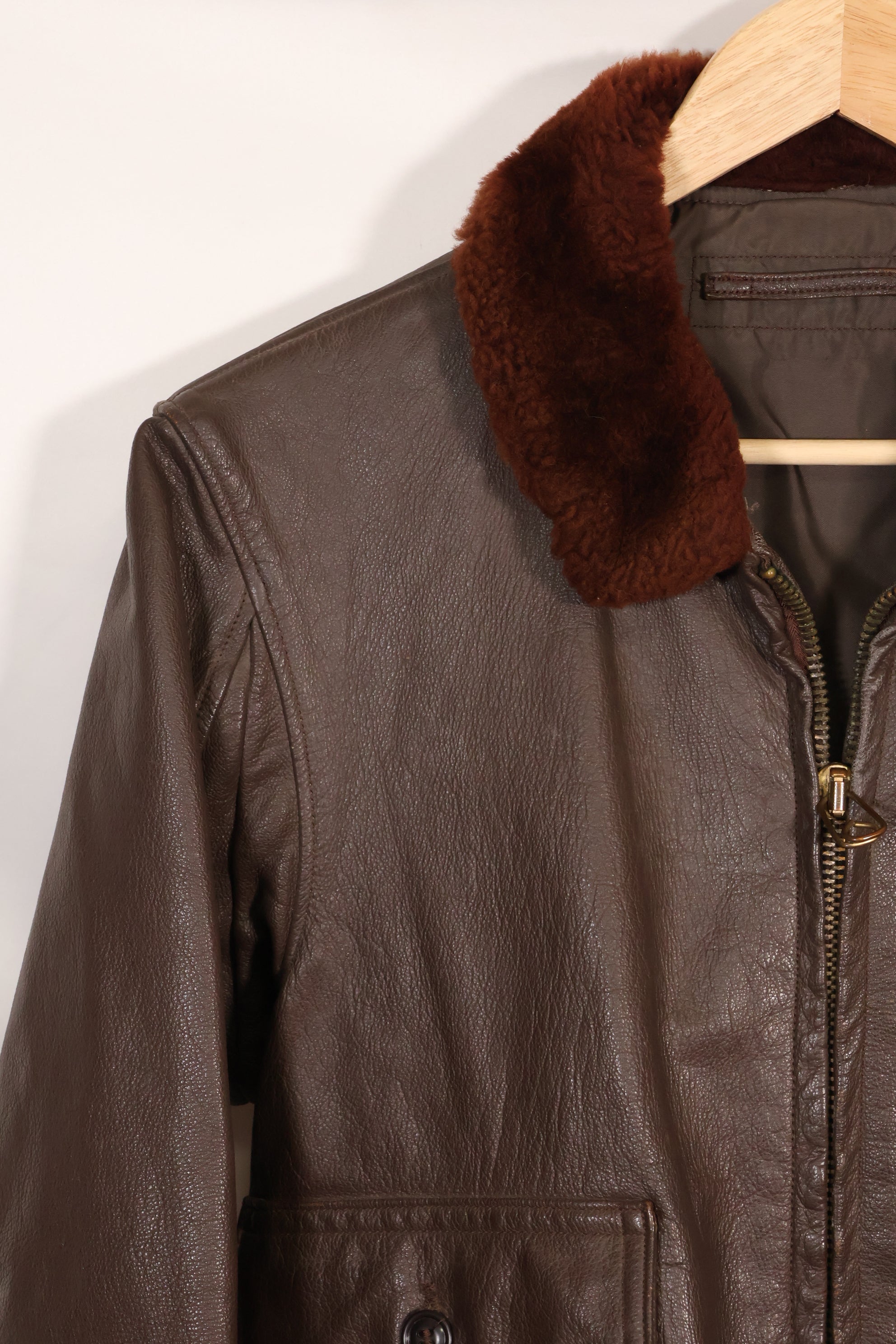 1950年代〜60年代ロット　アメリカ海軍　G-1　フライトジャケット　契約ラベルなし　中古品