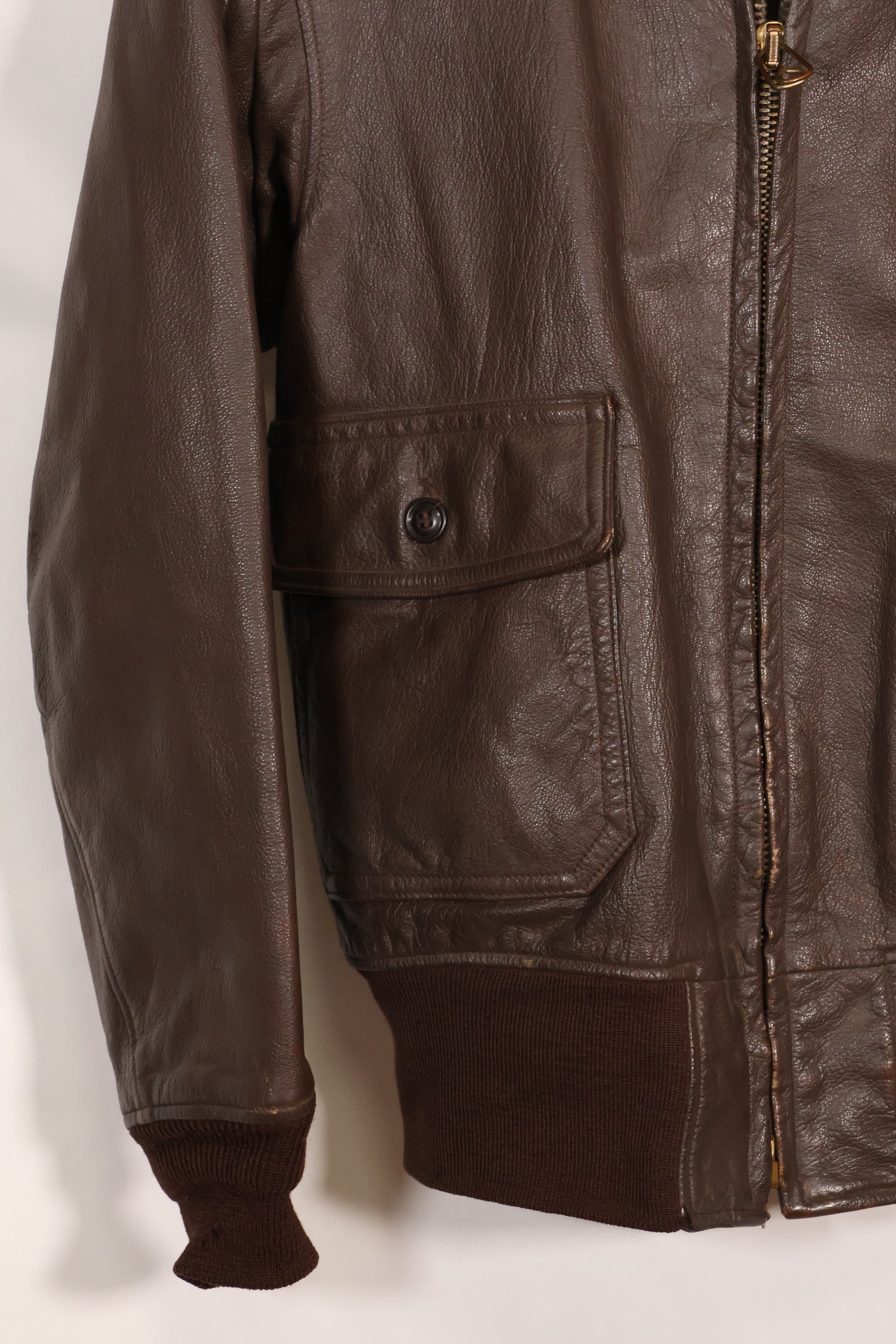 1950年代〜60年代ロット　アメリカ海軍　G-1　フライトジャケット　契約ラベルなし　中古品