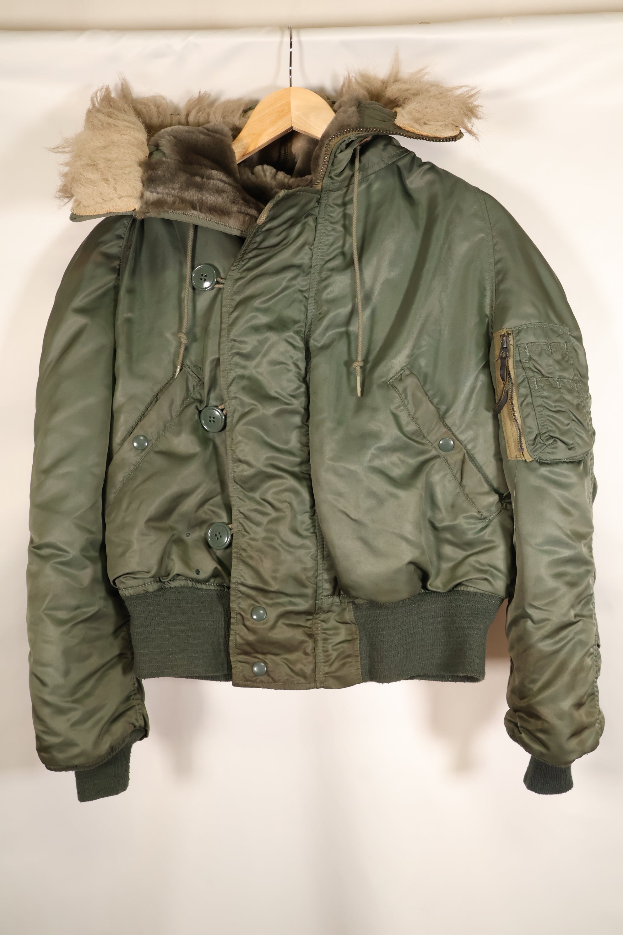 1980年代後半　MEDIUM　民間用　アルファインダストリー製　N2-B　フライトジャケット　中古品