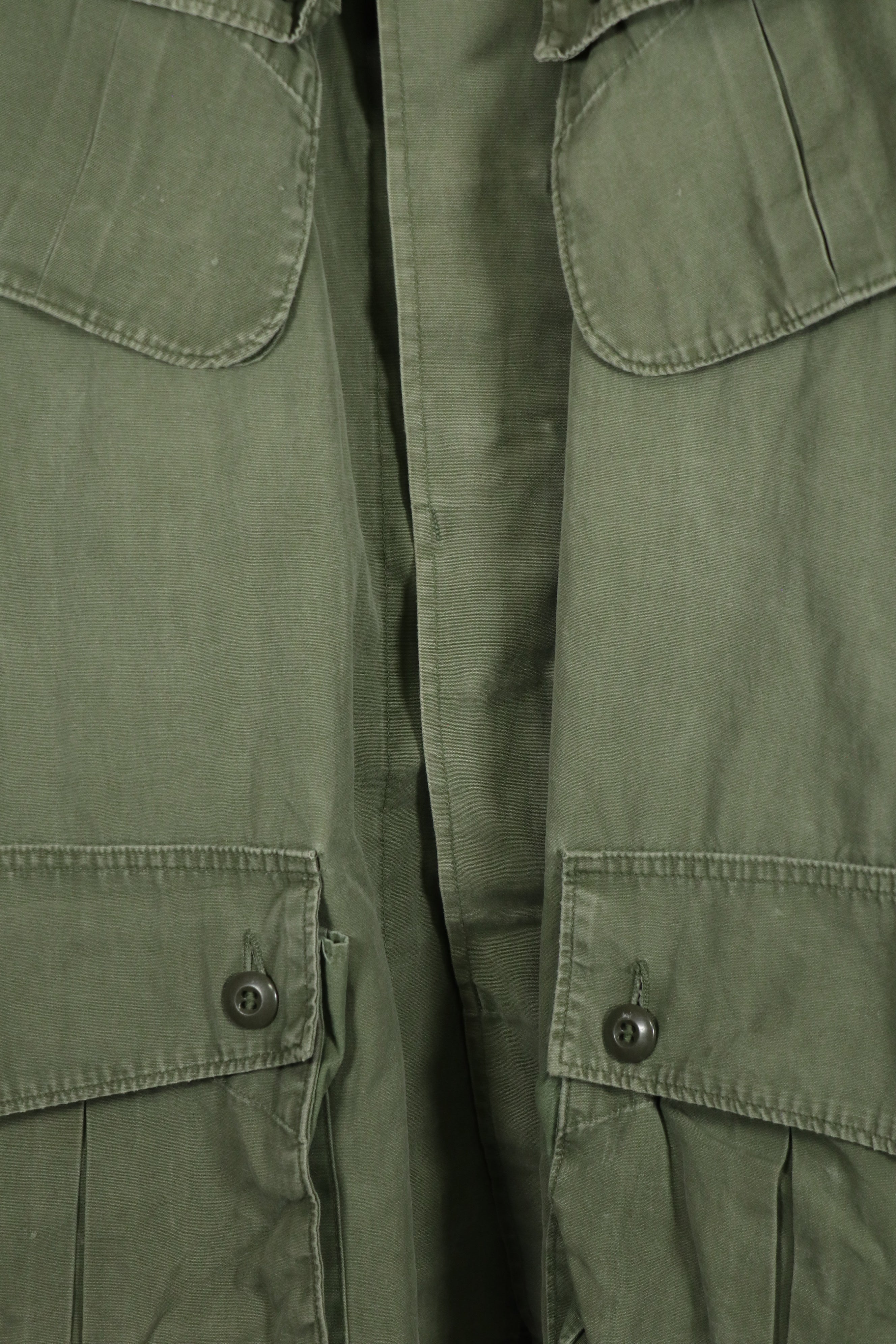 実物　1st Model ジャングルファティーグ　ジャケット　サイズタグなし　退色あり　中古品