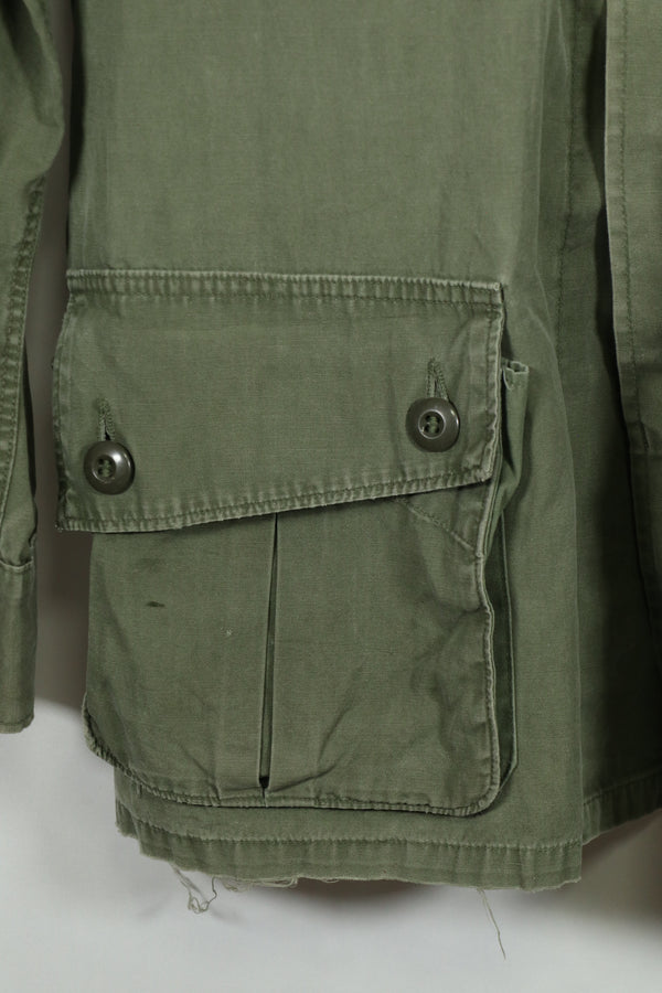 実物　1st Model ジャングルファティーグ　ジャケット　サイズタグなし　退色あり　中古品