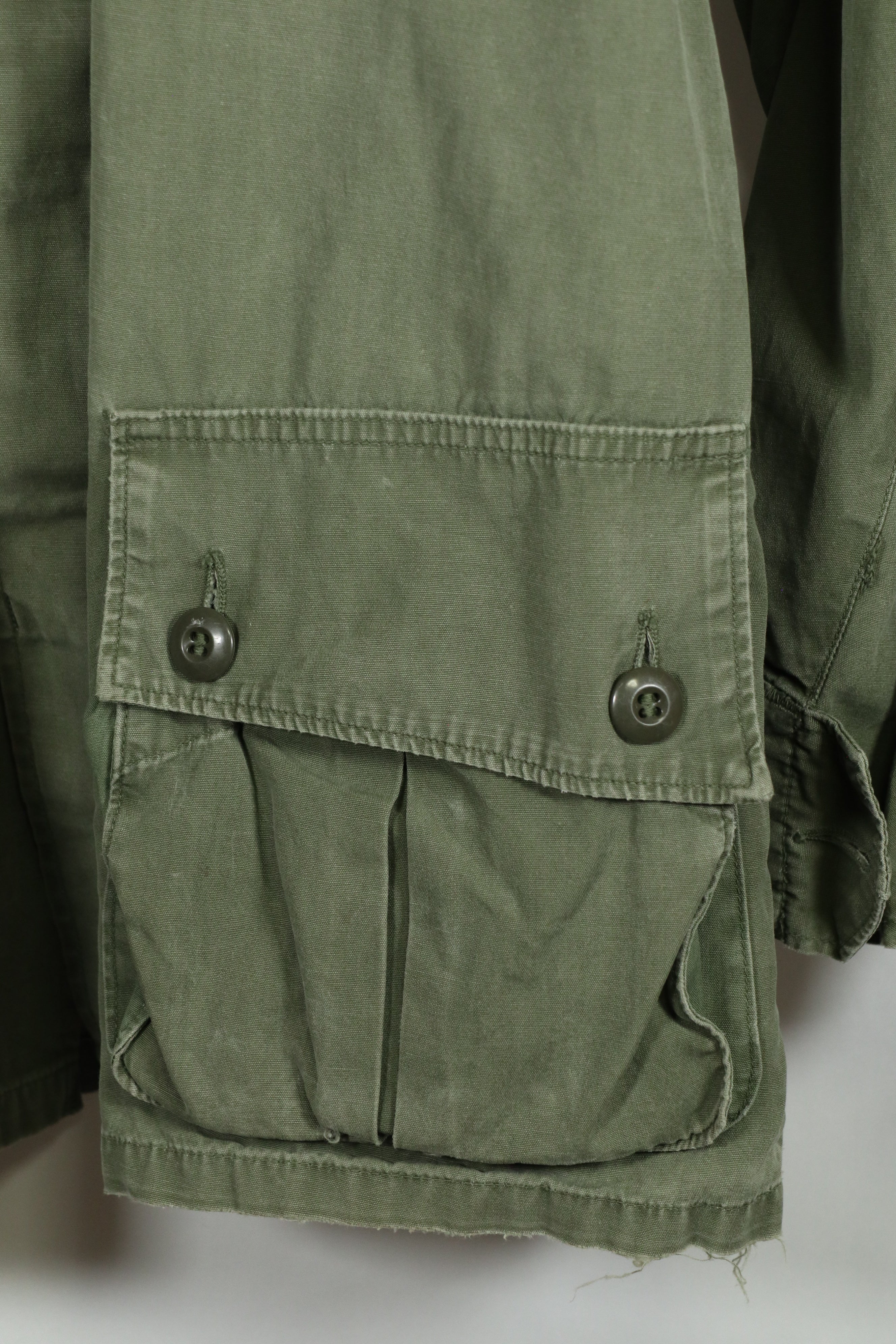 実物　1st Model ジャングルファティーグ　ジャケット　サイズタグなし　退色あり　中古品