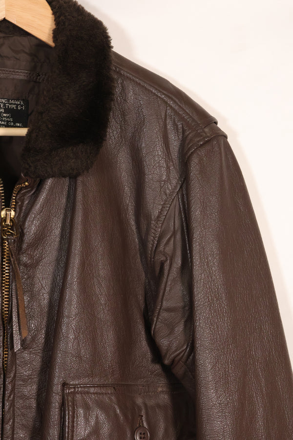 1969年契約　Size 44　アメリカ海軍　G-1　フライトジャケット　大きめサイズ　中古品