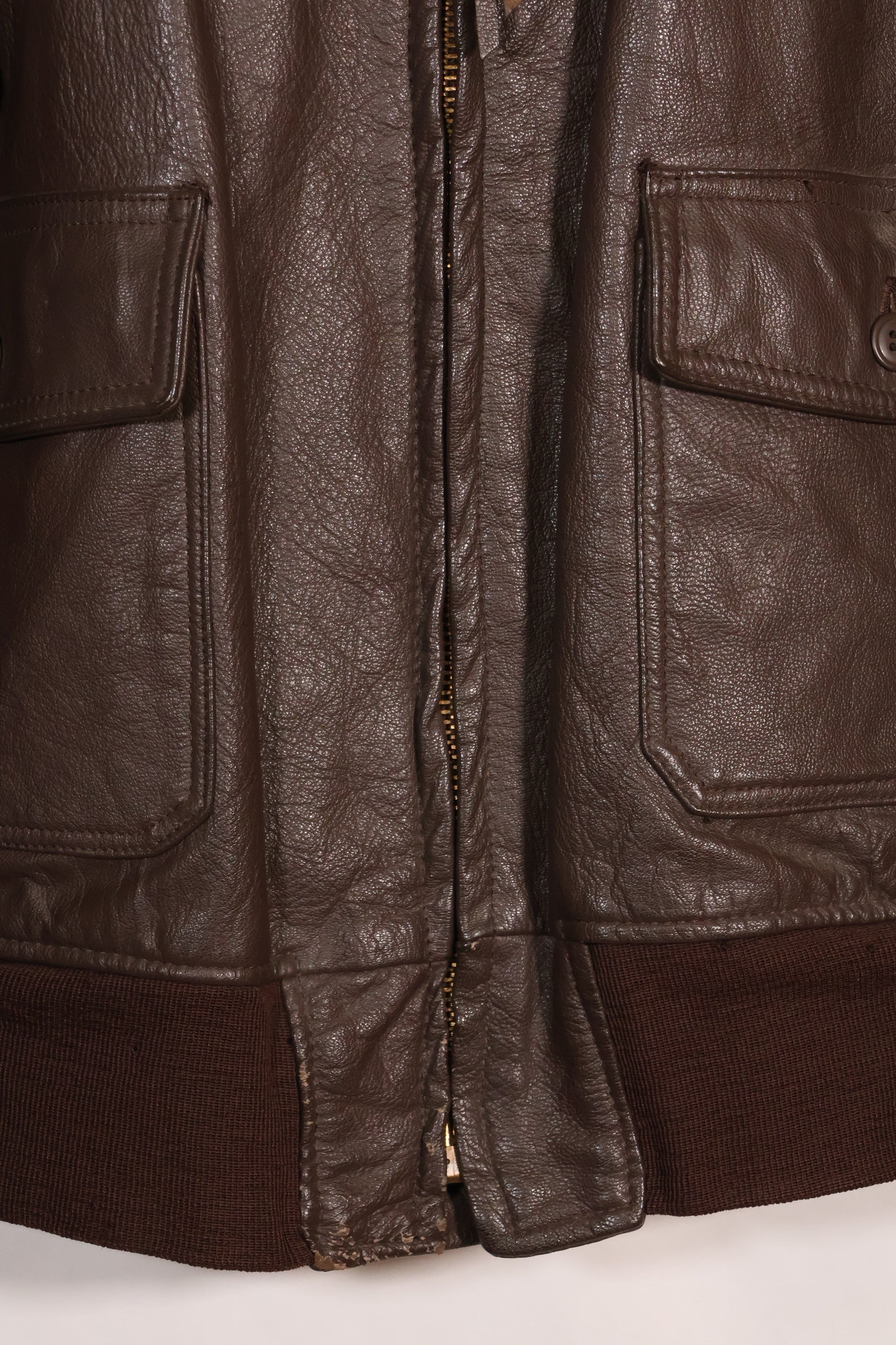 1969年契約　Size 44　アメリカ海軍　G-1　フライトジャケット　大きめサイズ　中古品