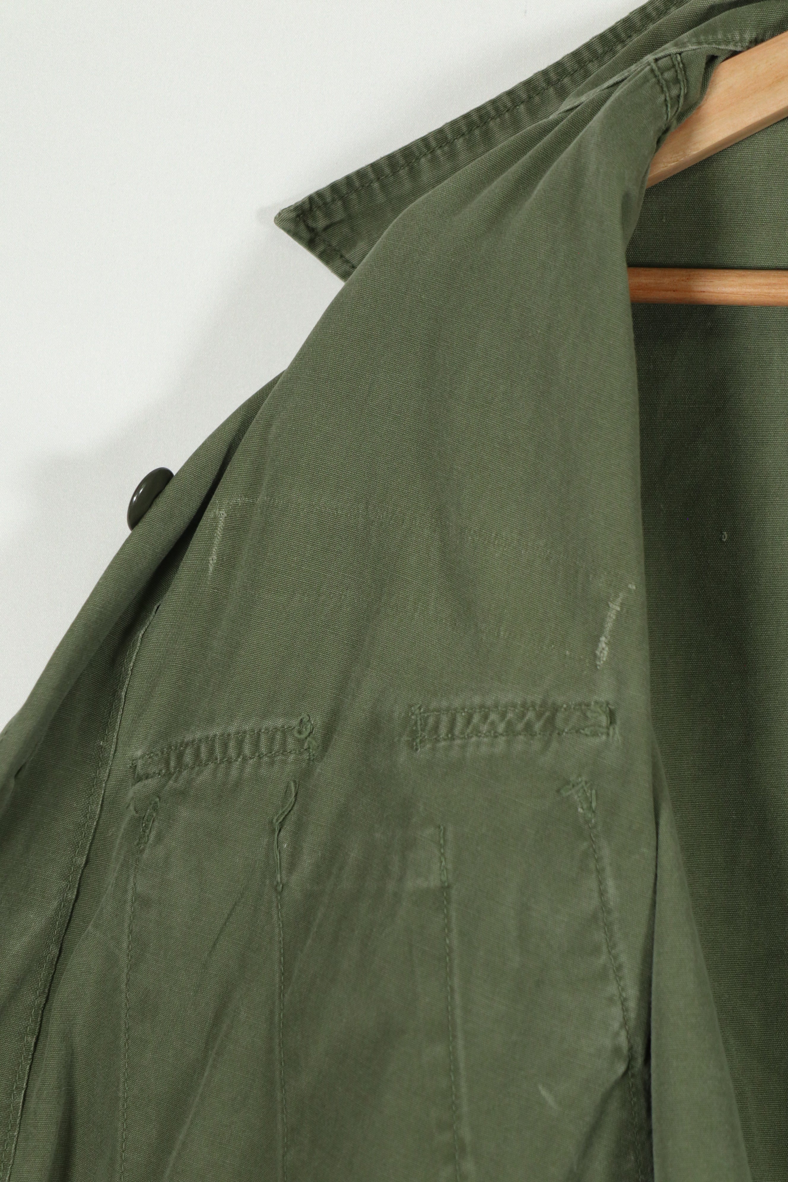 実物　1st Model ジャングルファティーグ　ジャケット　サイズタグなし　退色あり　中古品