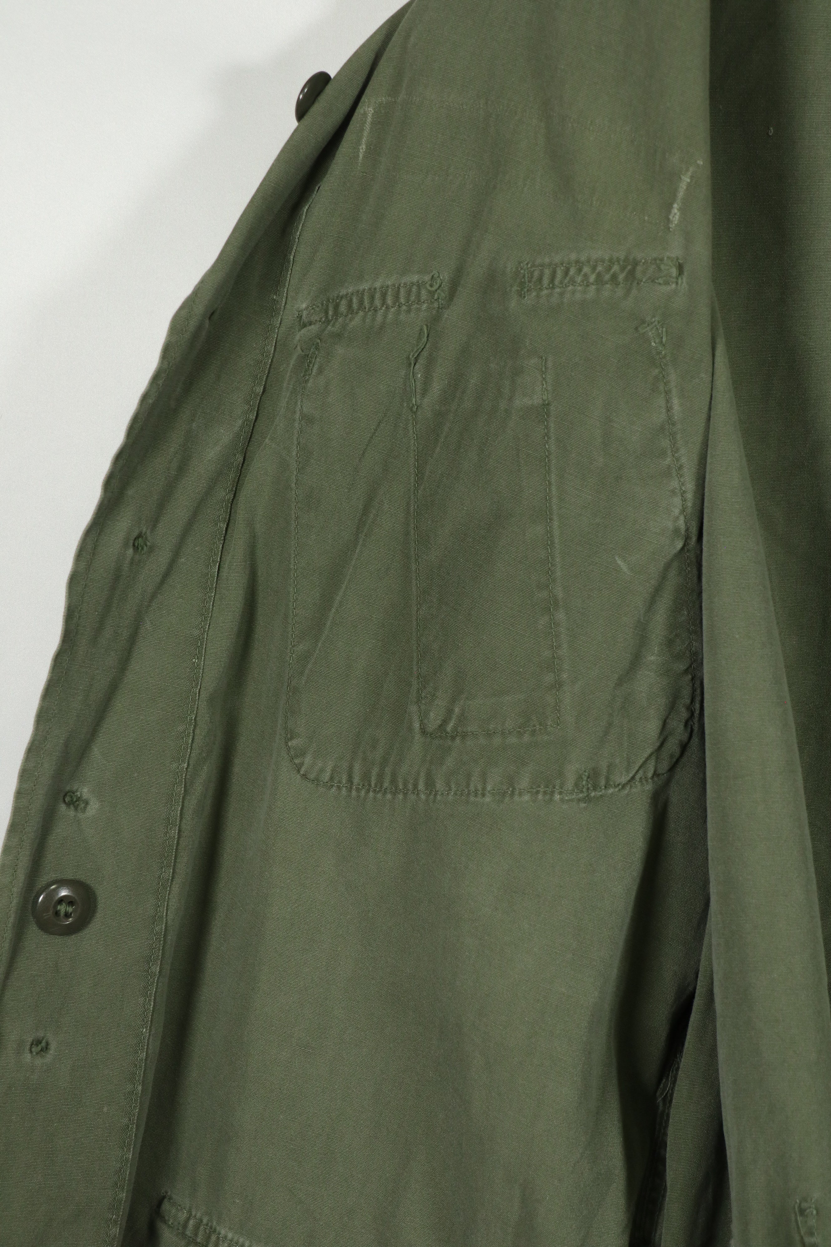 実物　1st Model ジャングルファティーグ　ジャケット　サイズタグなし　退色あり　中古品