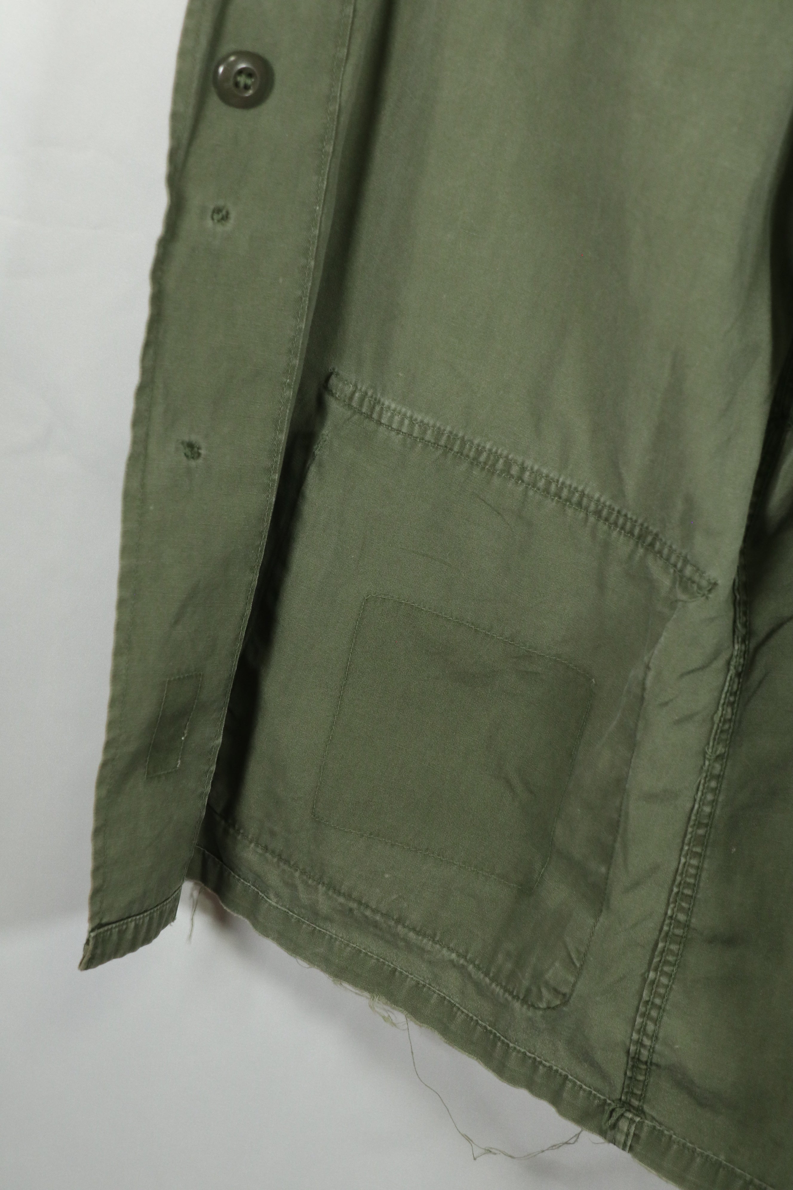 実物　1st Model ジャングルファティーグ　ジャケット　サイズタグなし　退色あり　中古品