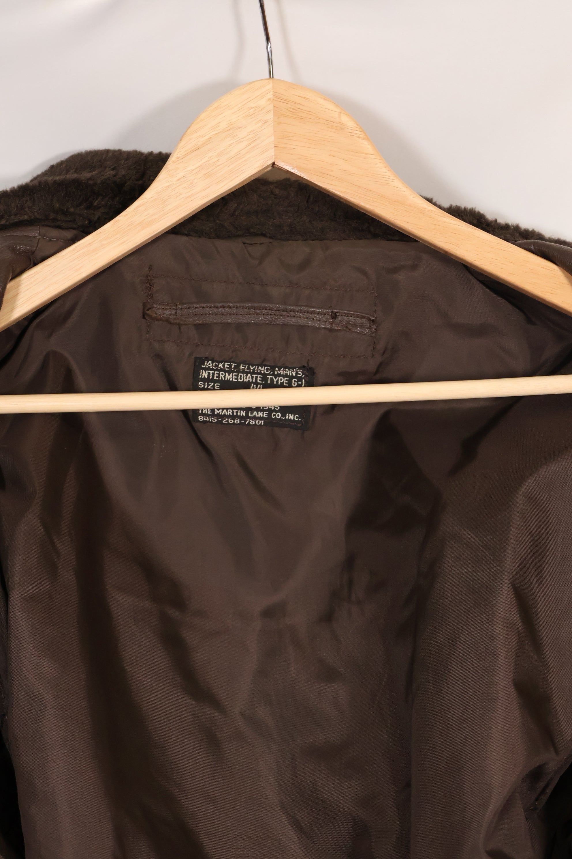 1969年契約　Size 44　アメリカ海軍　G-1　フライトジャケット　大きめサイズ　中古品