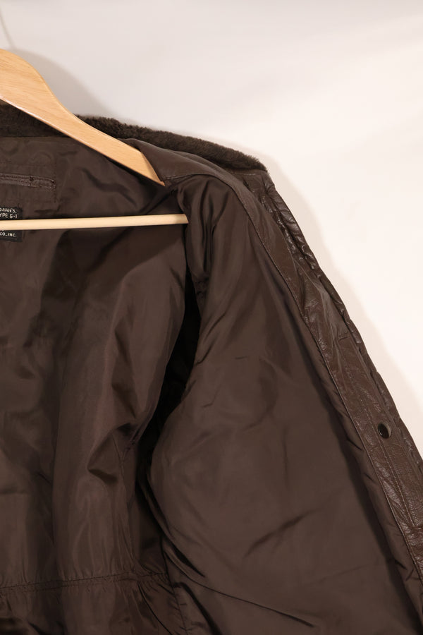 1969年契約　Size 44　アメリカ海軍　G-1　フライトジャケット　大きめサイズ　中古品