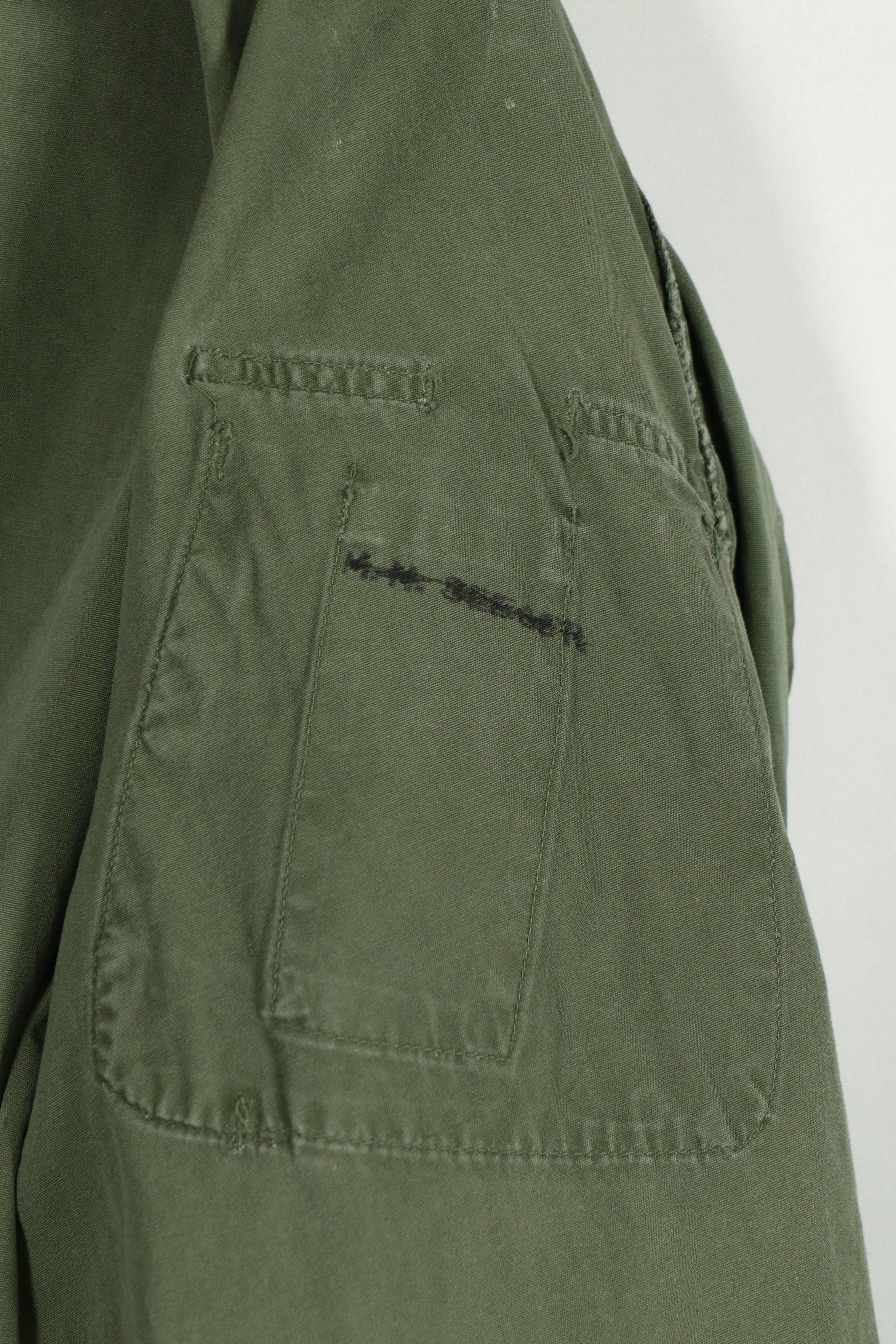 実物　1st Model ジャングルファティーグ　ジャケット　サイズタグなし　退色あり　中古品