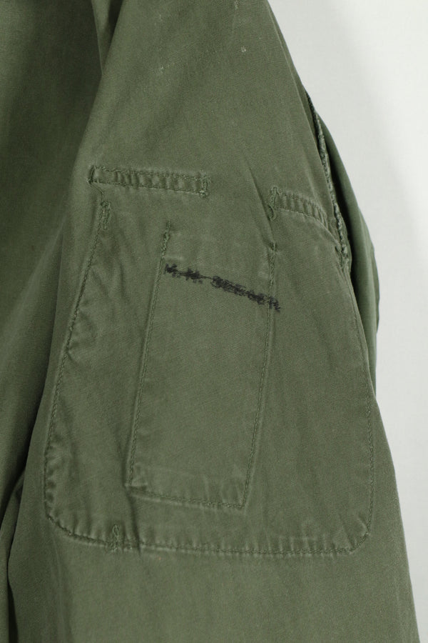 実物　1st Model ジャングルファティーグ　ジャケット　サイズタグなし　退色あり　中古品