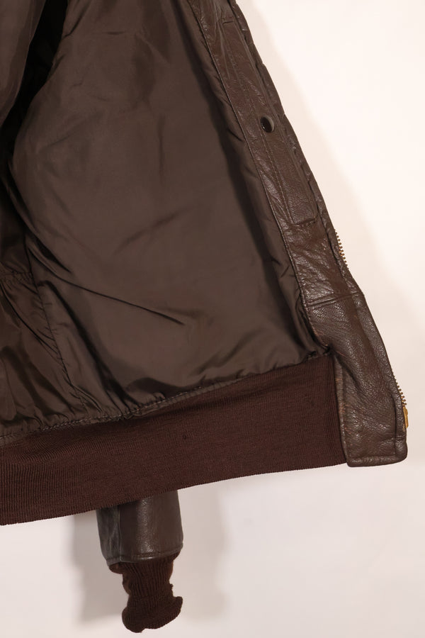 1969年契約　Size 44　アメリカ海軍　G-1　フライトジャケット　大きめサイズ　中古品