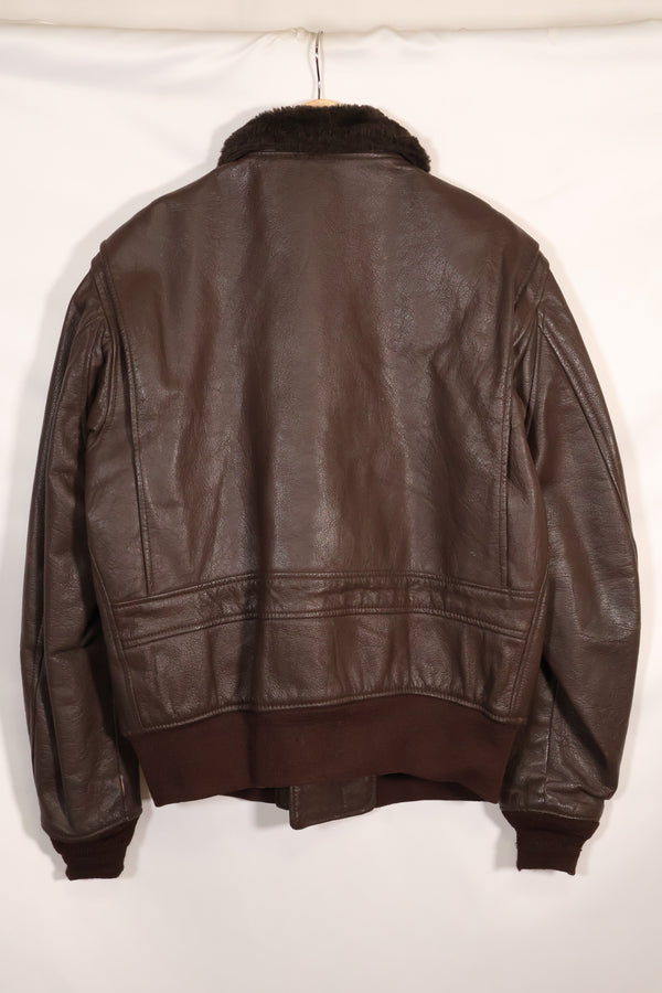 1969年契約　Size 44　アメリカ海軍　G-1　フライトジャケット　大きめサイズ　中古品