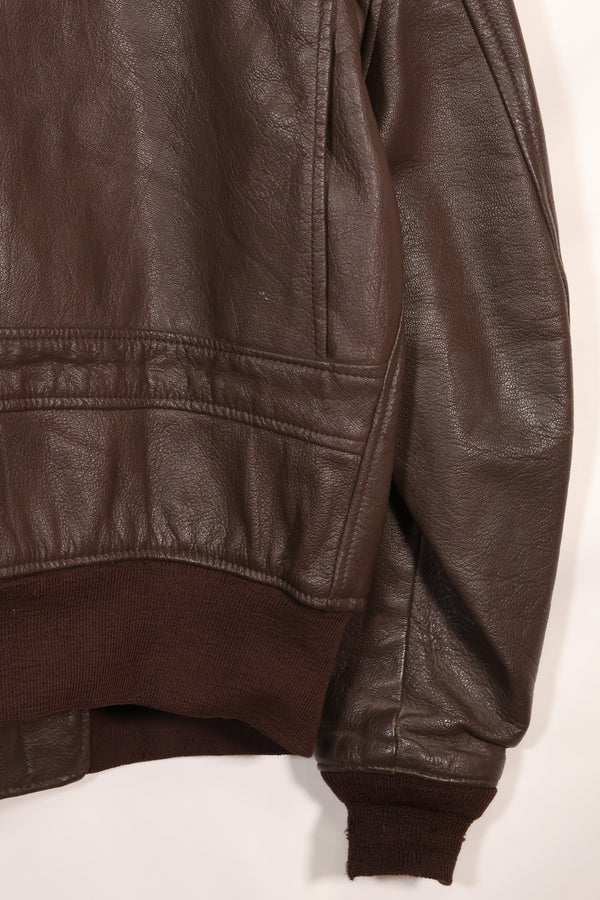 1969年契約　Size 44　アメリカ海軍　G-1　フライトジャケット　大きめサイズ　中古品