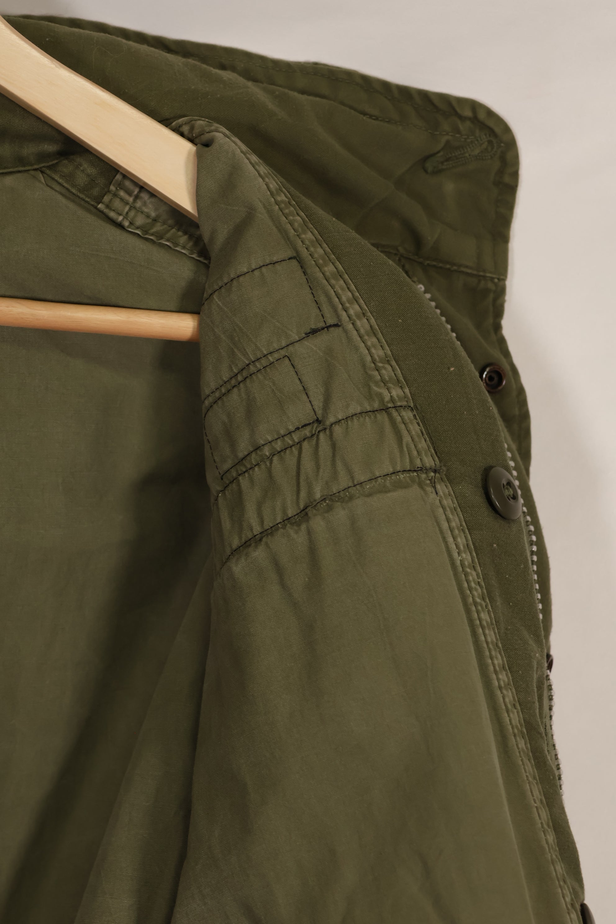 実物　1st Model 元SF隊員所有　最初期型 M65 フィールドジャケット　推定1965〜66年 中古品