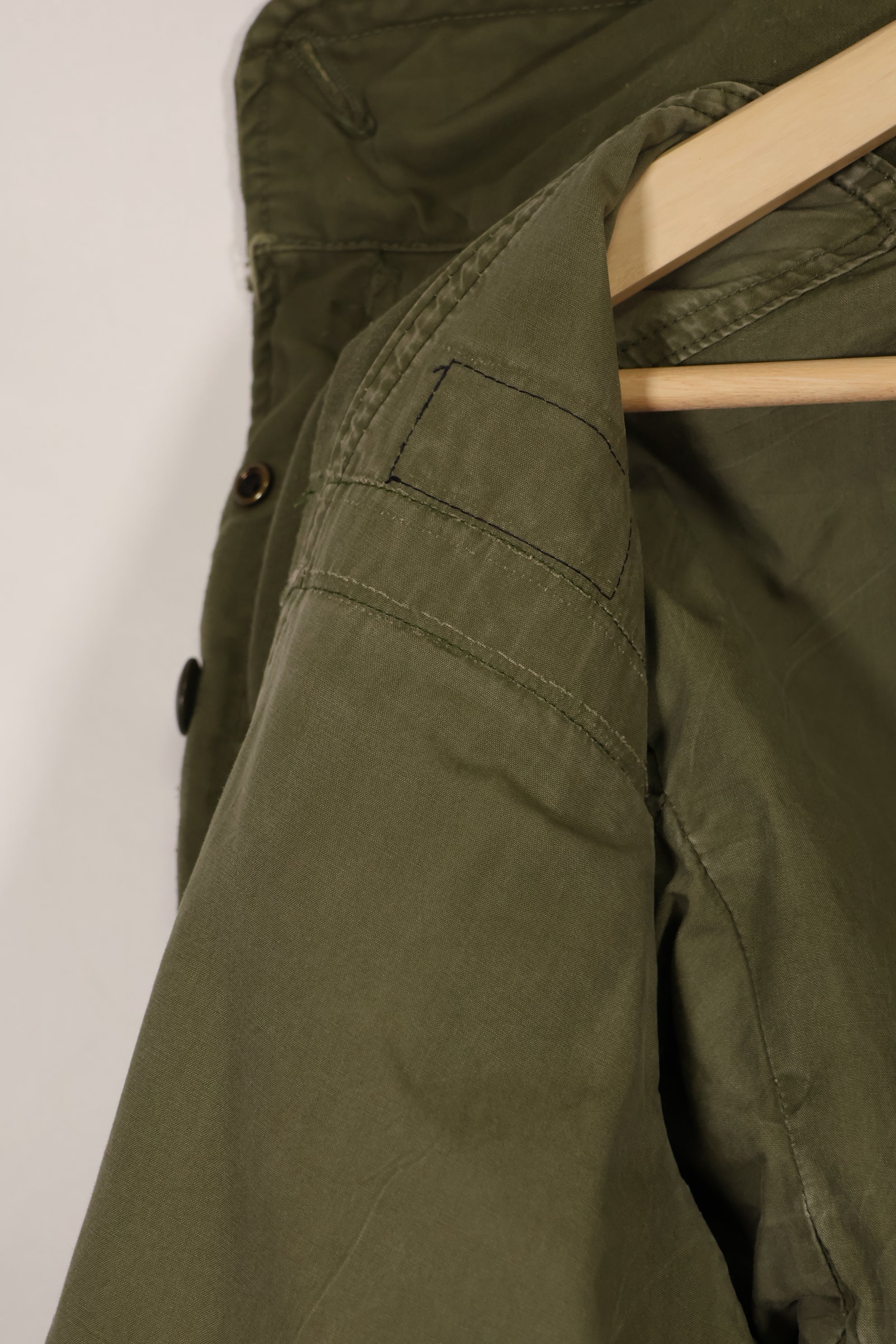 実物　1st Model 元SF隊員所有　最初期型 M65 フィールドジャケット　推定1965〜66年 中古品