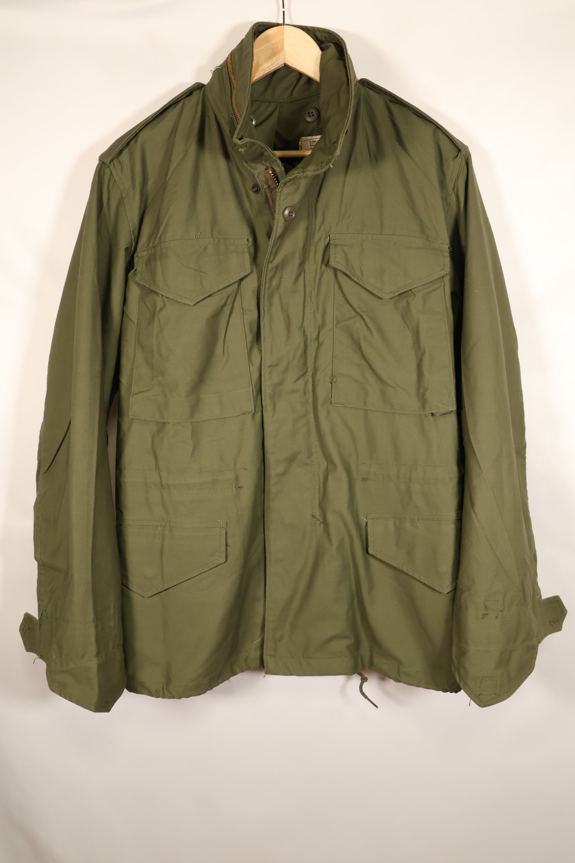 1976年契約　X-S-R　アメリカ軍　M65　フィールドジャケット　ほぼ未使用品