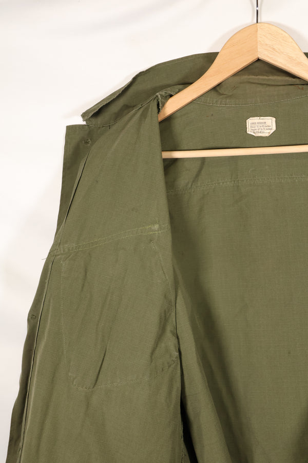 1969 Contract L-R 4th Model Jungle Fatigue Jacket Used
