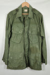 実物　2nd Model ジャングルファティーグ　ジャケット  SHORT-X-SMLL 退色あり　中古品