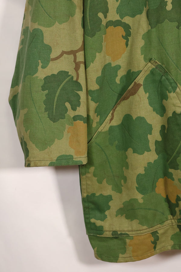 古いレプリカ　アメリカ海兵隊　ミッチェル迷彩　リバーシブル　パーカー　中古品