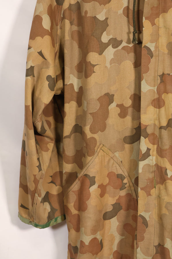 古いレプリカ　アメリカ海兵隊　ミッチェル迷彩　リバーシブル　パーカー　中古品