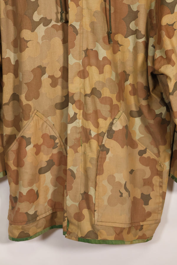 古いレプリカ　アメリカ海兵隊　ミッチェル迷彩　リバーシブル　パーカー　中古品