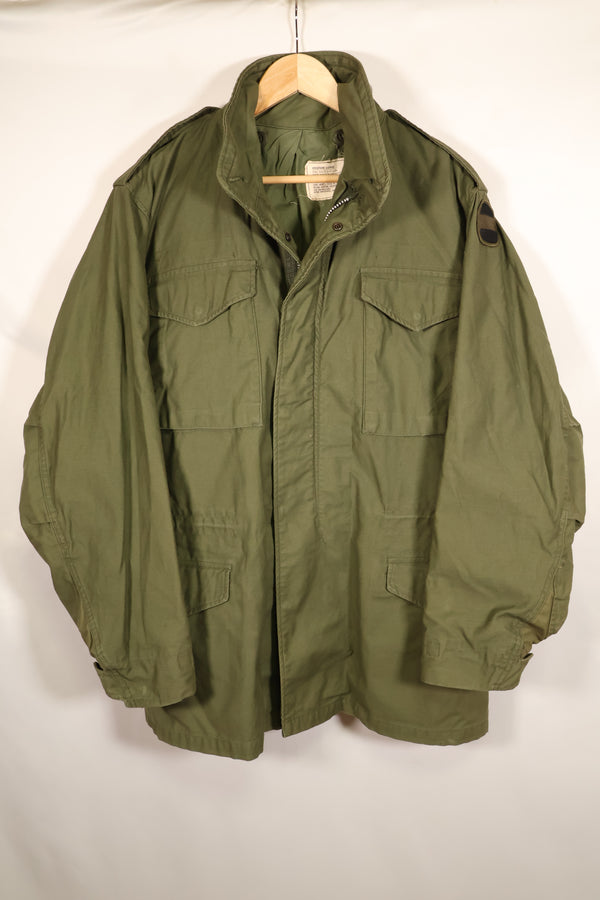 1969年契約　M-L　アメリカ軍　2nd Model M65 フィールドジャケット　アルミジッパー　中古品