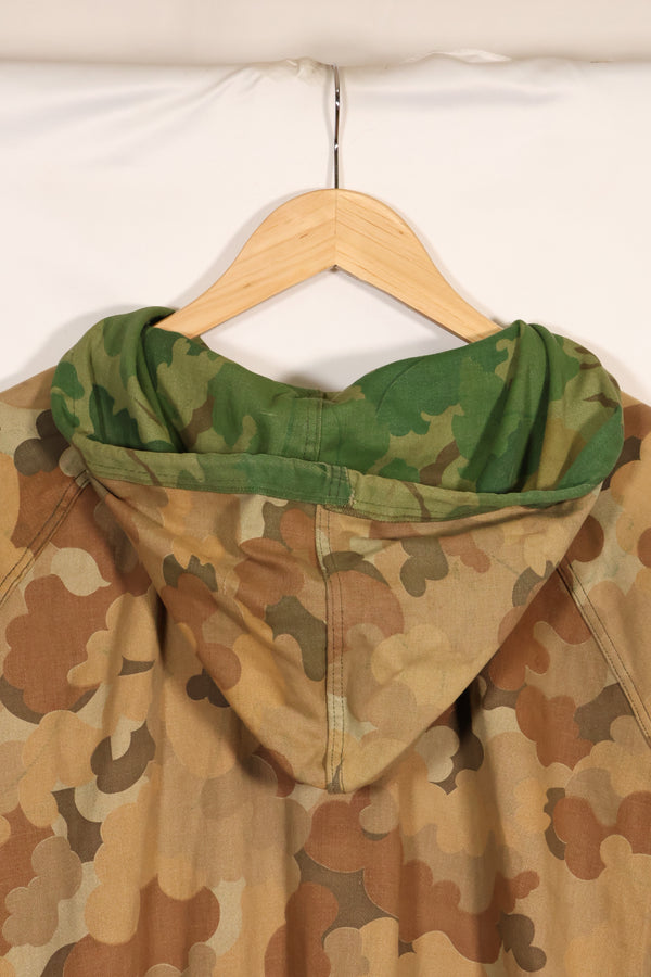 古いレプリカ　アメリカ海兵隊　ミッチェル迷彩　リバーシブル　パーカー　中古品