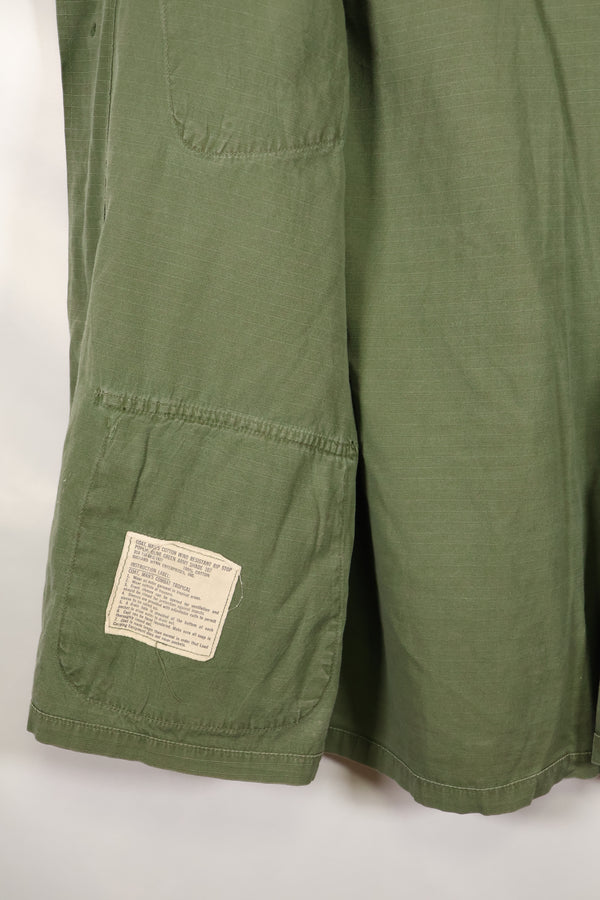 1968 年 MS 第四型丛林作战夹克，二手，带有美国陆军胶带。