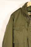1967 Contract, M-R, U.S. Military, 2nd Model M65 Field Jacket, Aluminum Zipper, With Liner, Used