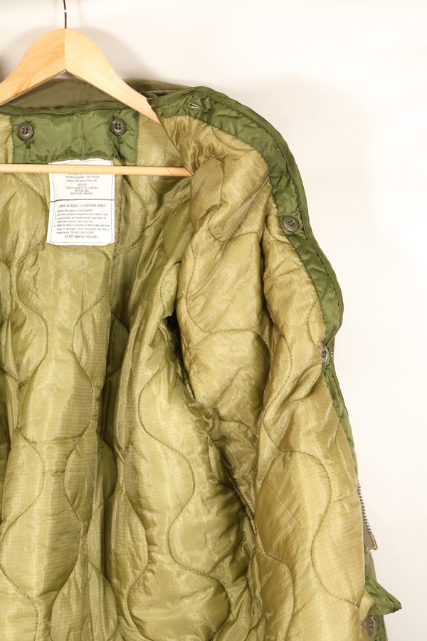 1967 Contract, M-R, U.S. Military, 2nd Model M65 Field Jacket, Aluminum Zipper, With Liner, Used