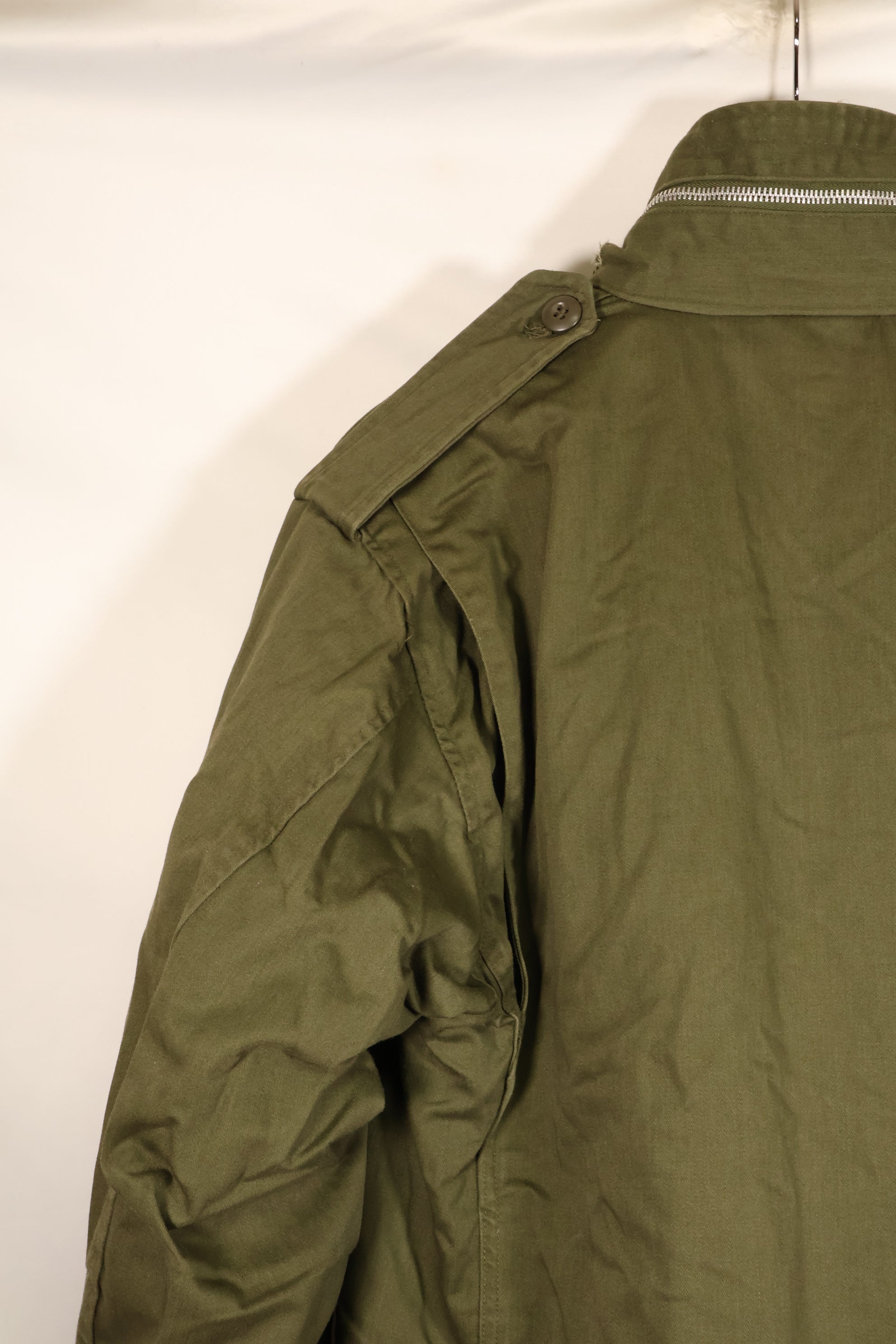 1967 Contract, M-R, U.S. Military, 2nd Model M65 Field Jacket, Aluminum Zipper, With Liner, Used