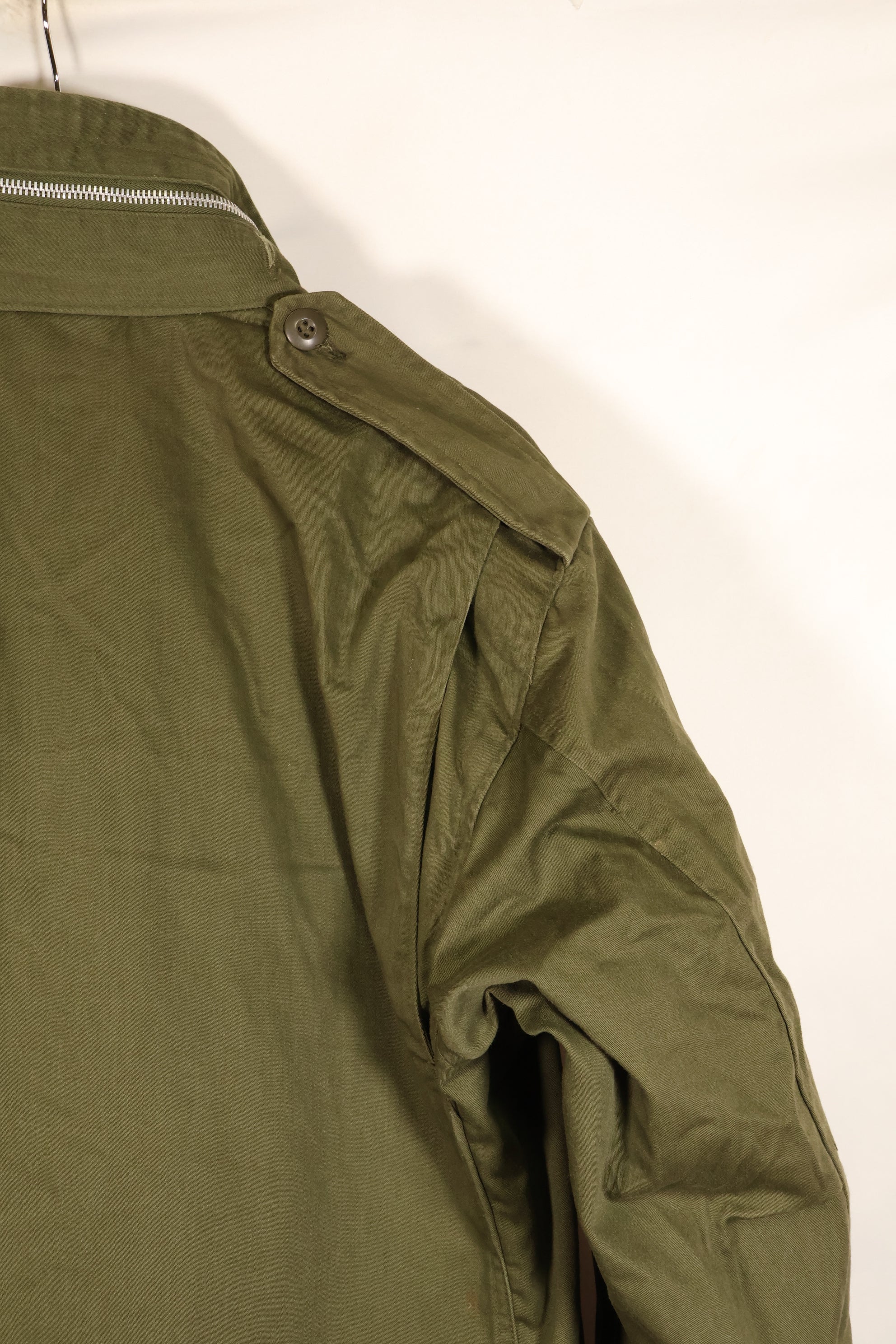 1967 Contract, M-R, U.S. Military, 2nd Model M65 Field Jacket, Aluminum Zipper, With Liner, Used