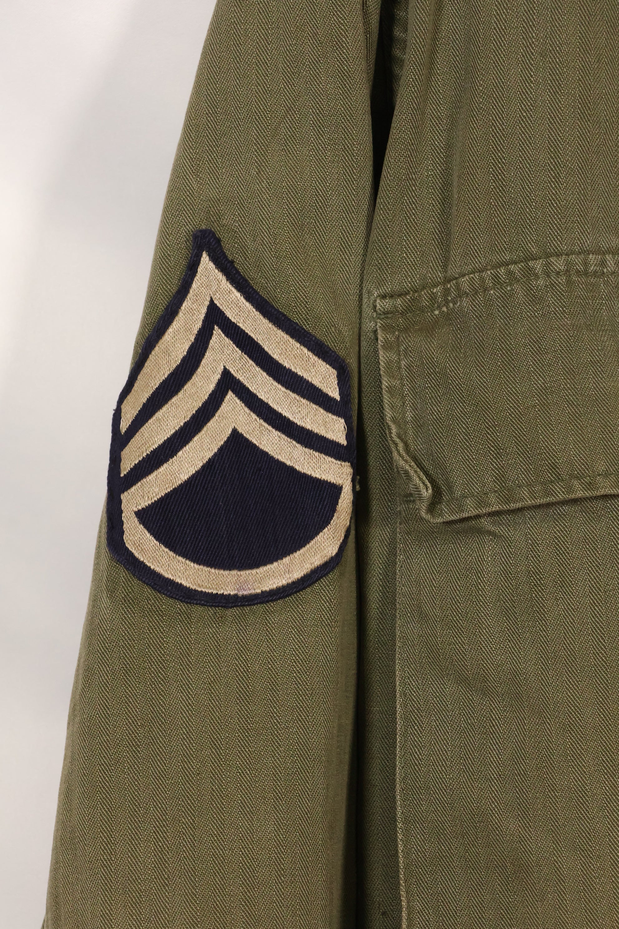 1940年代　アメリカ陸軍　M43 HBT　ユーティリティジャケット　中古品　状態良い