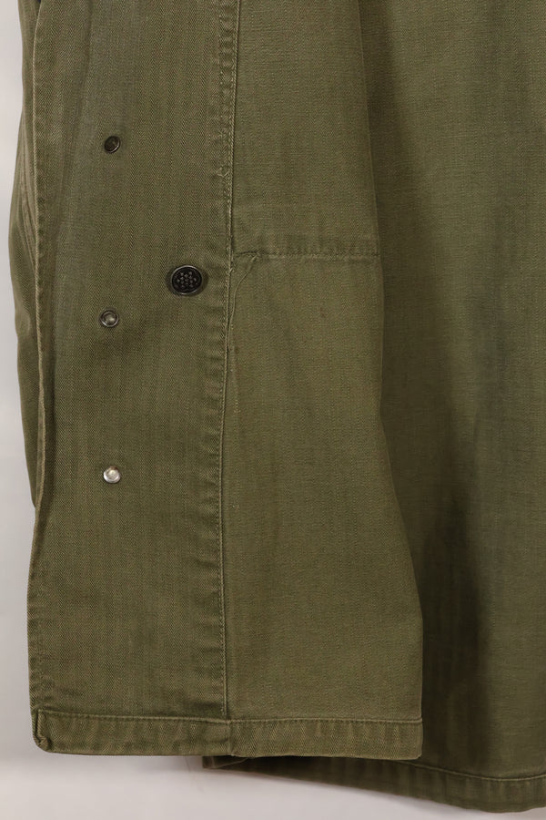 1940年代　アメリカ陸軍　M43 HBT　ユーティリティジャケット　中古品　状態良い