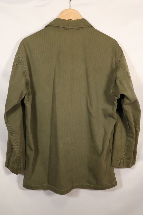 1940年代　アメリカ陸軍　M43 HBT　ユーティリティジャケット　中古品　状態良い