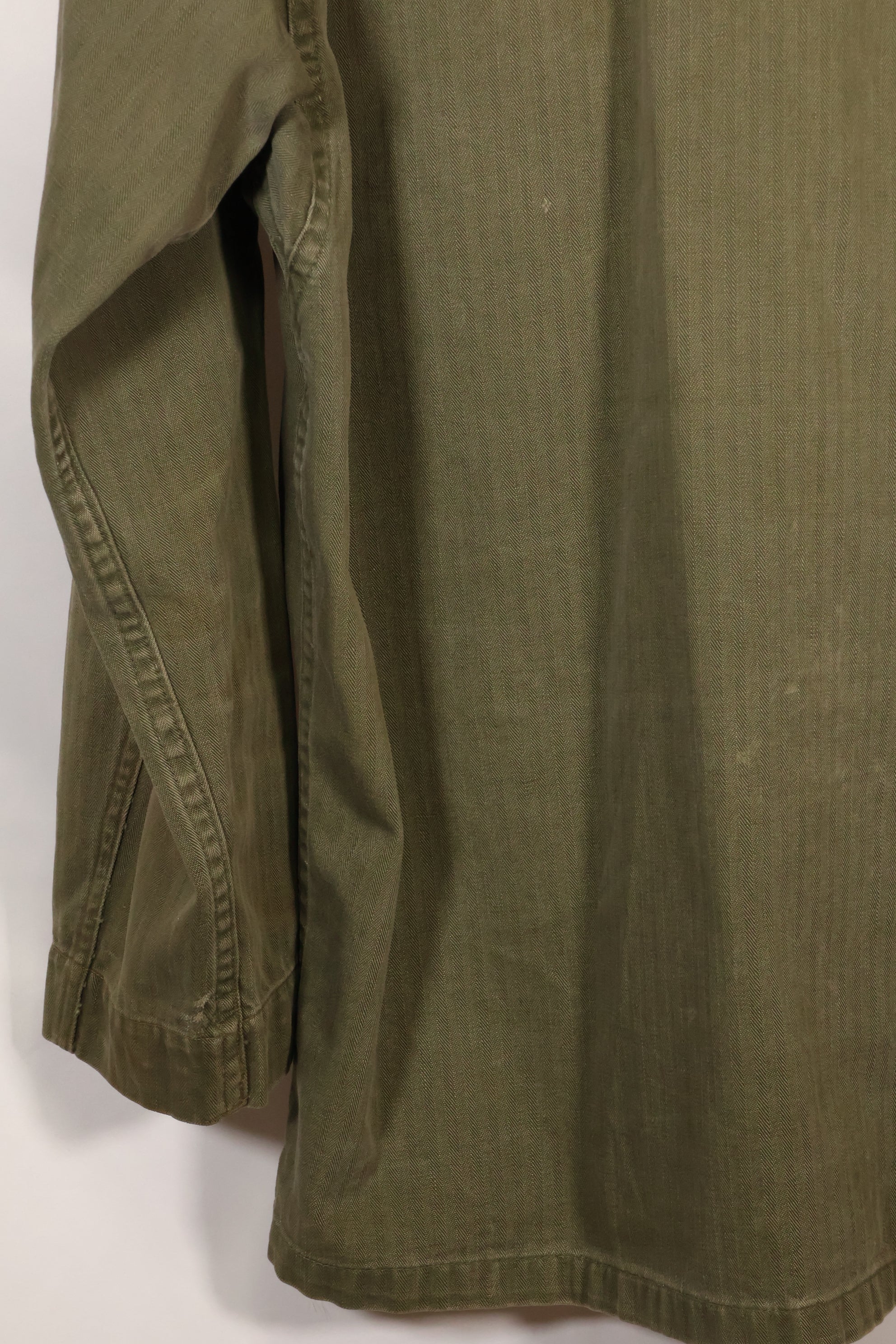 1940年代　アメリカ陸軍　M43 HBT　ユーティリティジャケット　中古品　状態良い