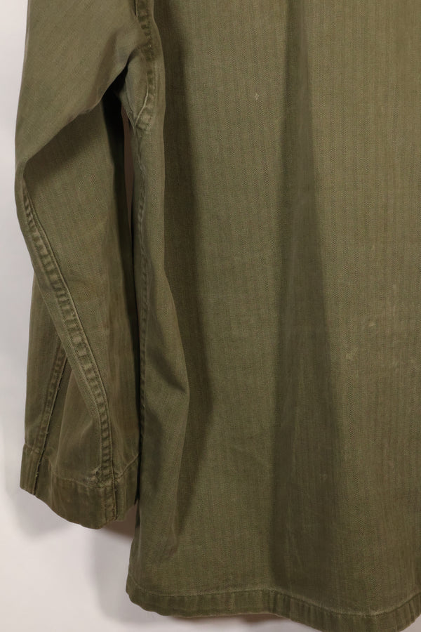 1940年代　アメリカ陸軍　M43 HBT　ユーティリティジャケット　中古品　状態良い