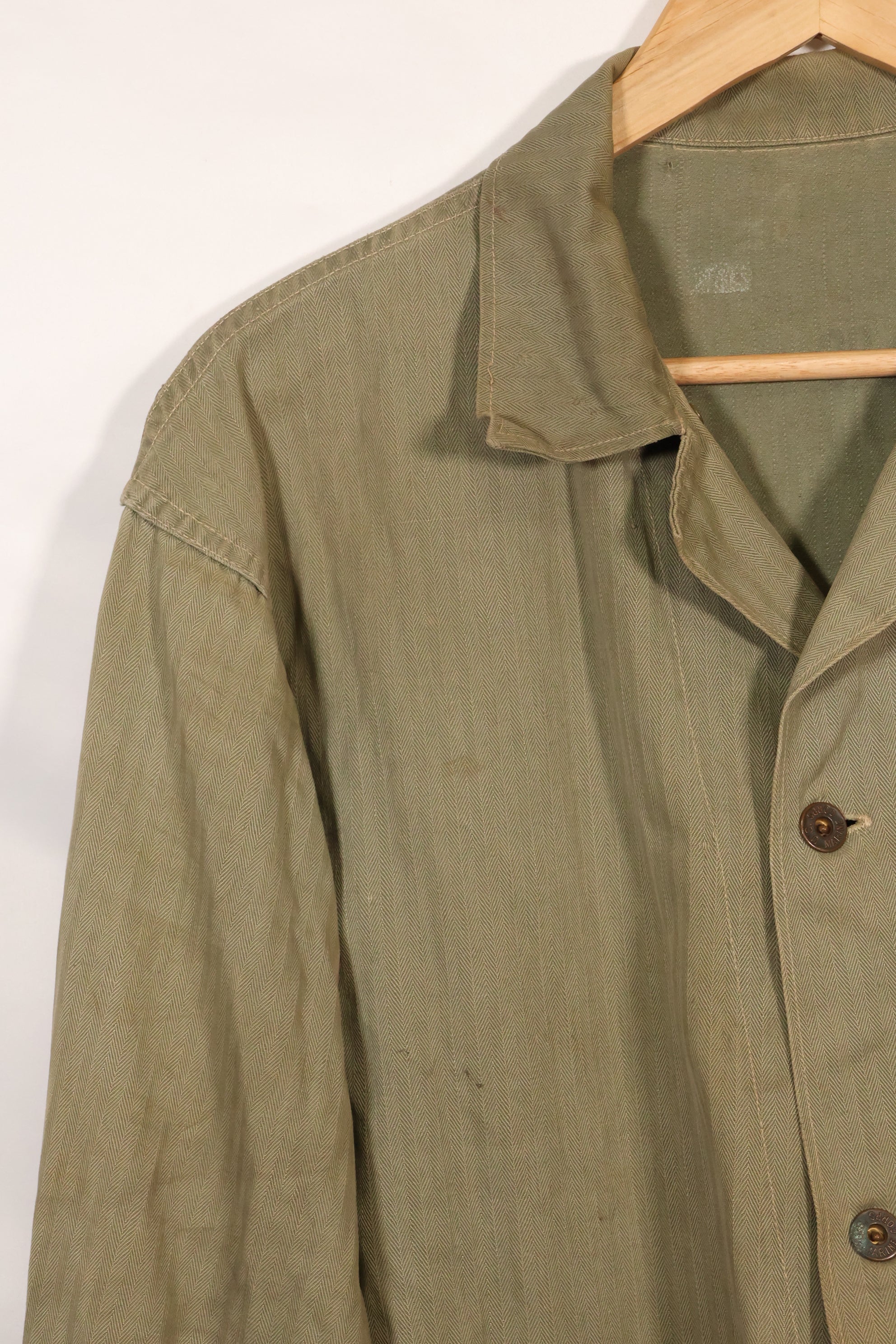 1940年代　アメリカ海兵隊　USMC　P-47　HBT　ユーティリティジャケット　中古品