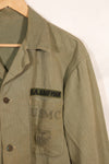 1940年代　アメリカ海兵隊　USMC　P-47　HBT　ユーティリティジャケット　中古品
