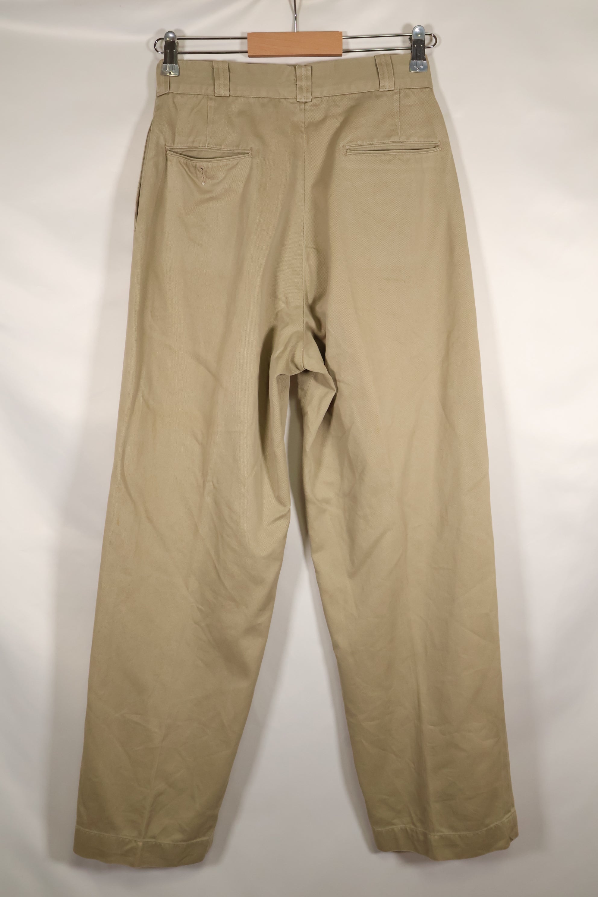 1960s 29X31 U.S. Army khaki pants, chinos, used, B