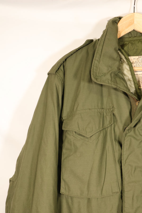 1976年契約　M-R　アメリカ軍　M65　フィールドジャケット　1973年M65パーカーライナー　組合わせ品　中古品