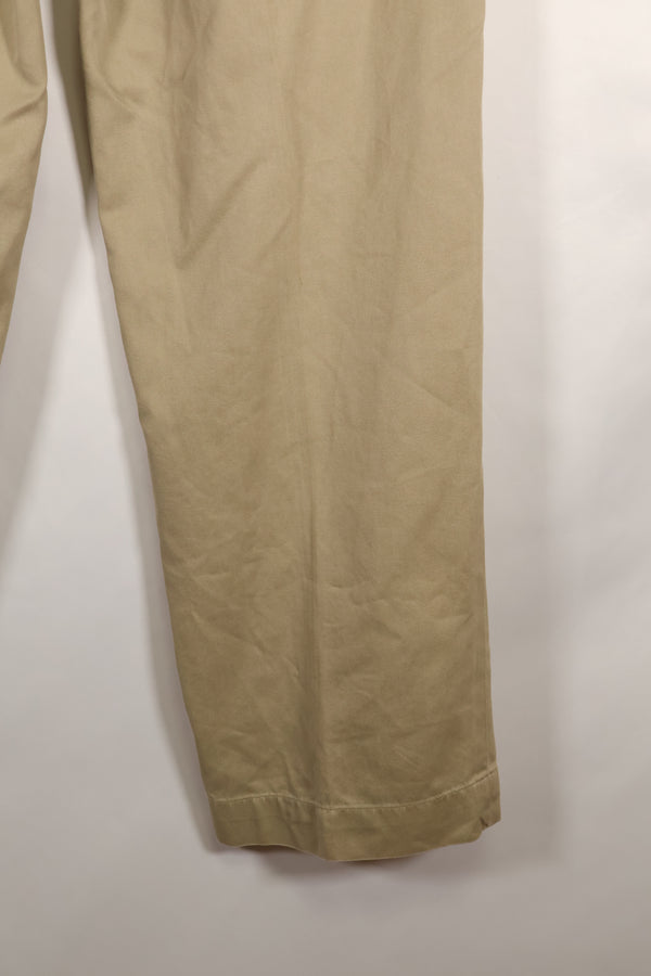 1960s 29X31 U.S. Army khaki pants, chinos, used, B