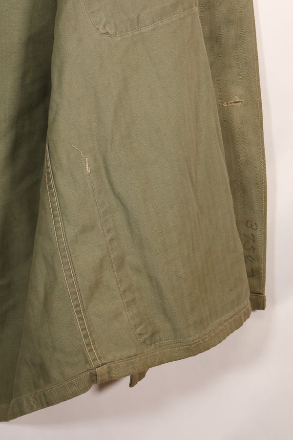 1940年代　アメリカ海兵隊　USMC　P-47　HBT　ユーティリティジャケット　中古品