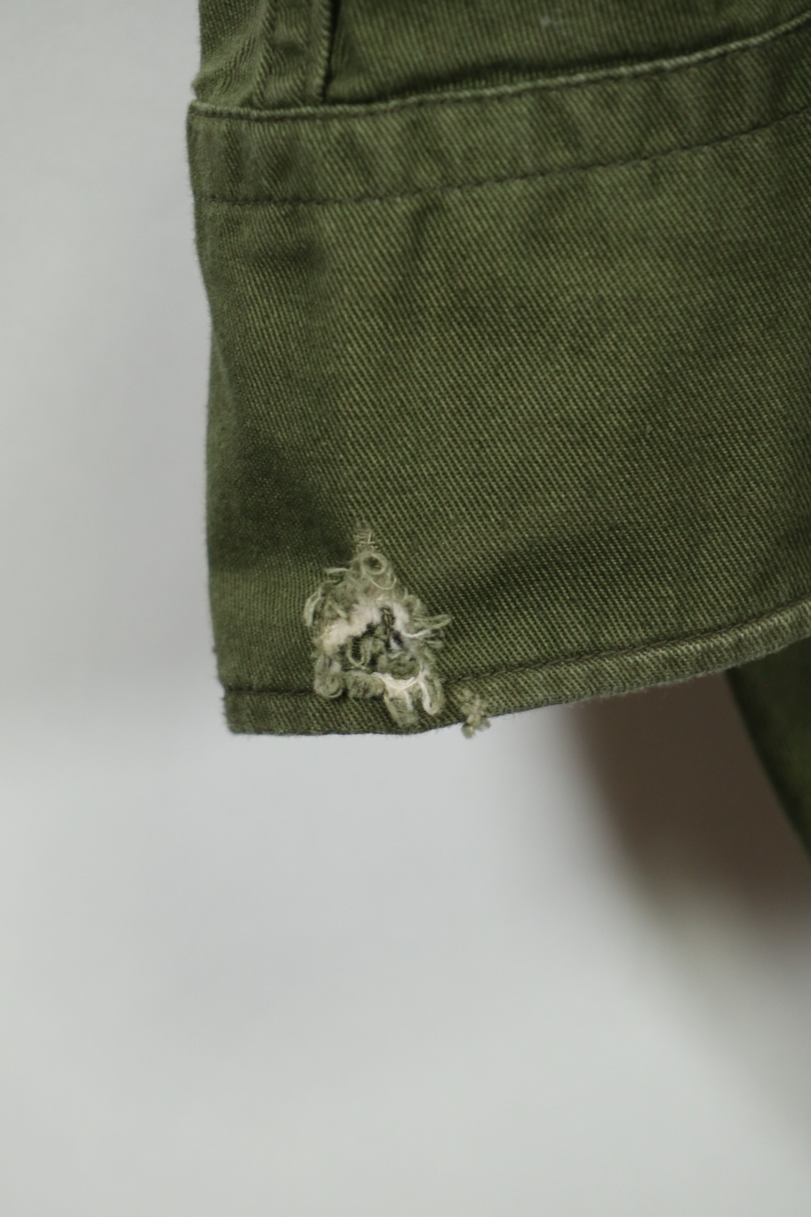 正品1965年澳大利亚陆军军用衬衫，二手